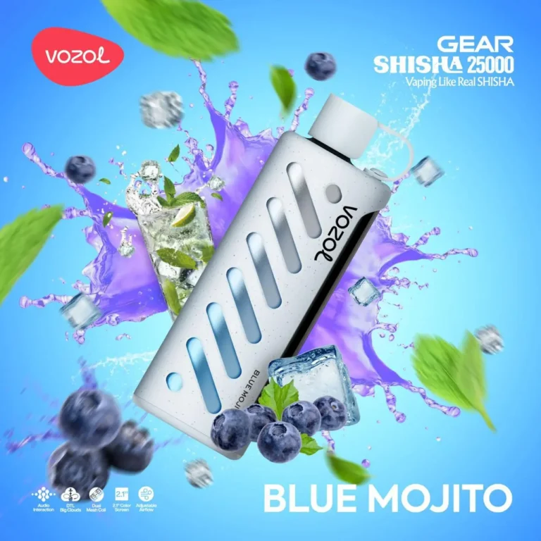 Vozol Gear 25000 blue mojıto ürünü görseli