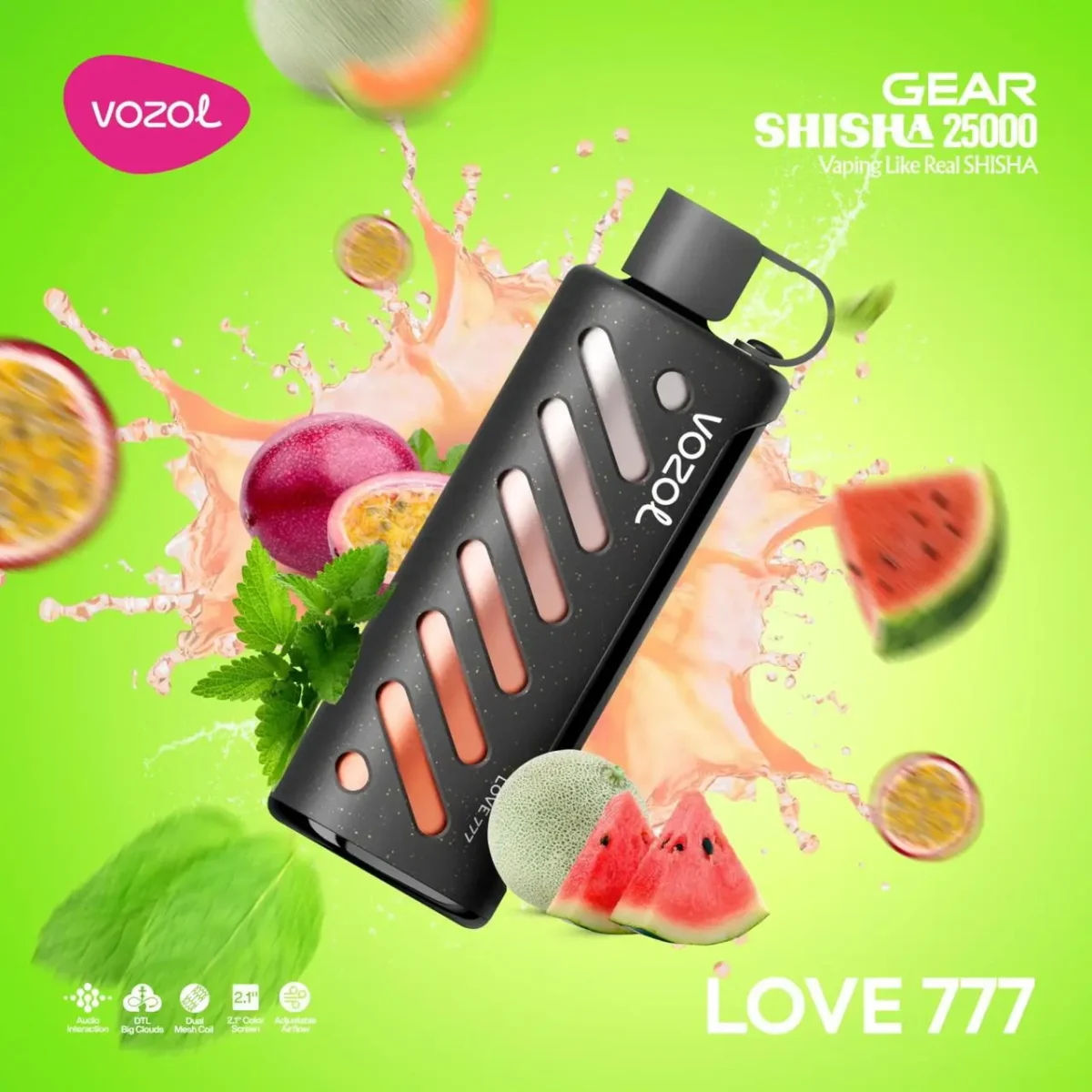 Vozol Gear 25000 Love 777 (Tropikal Meyve)