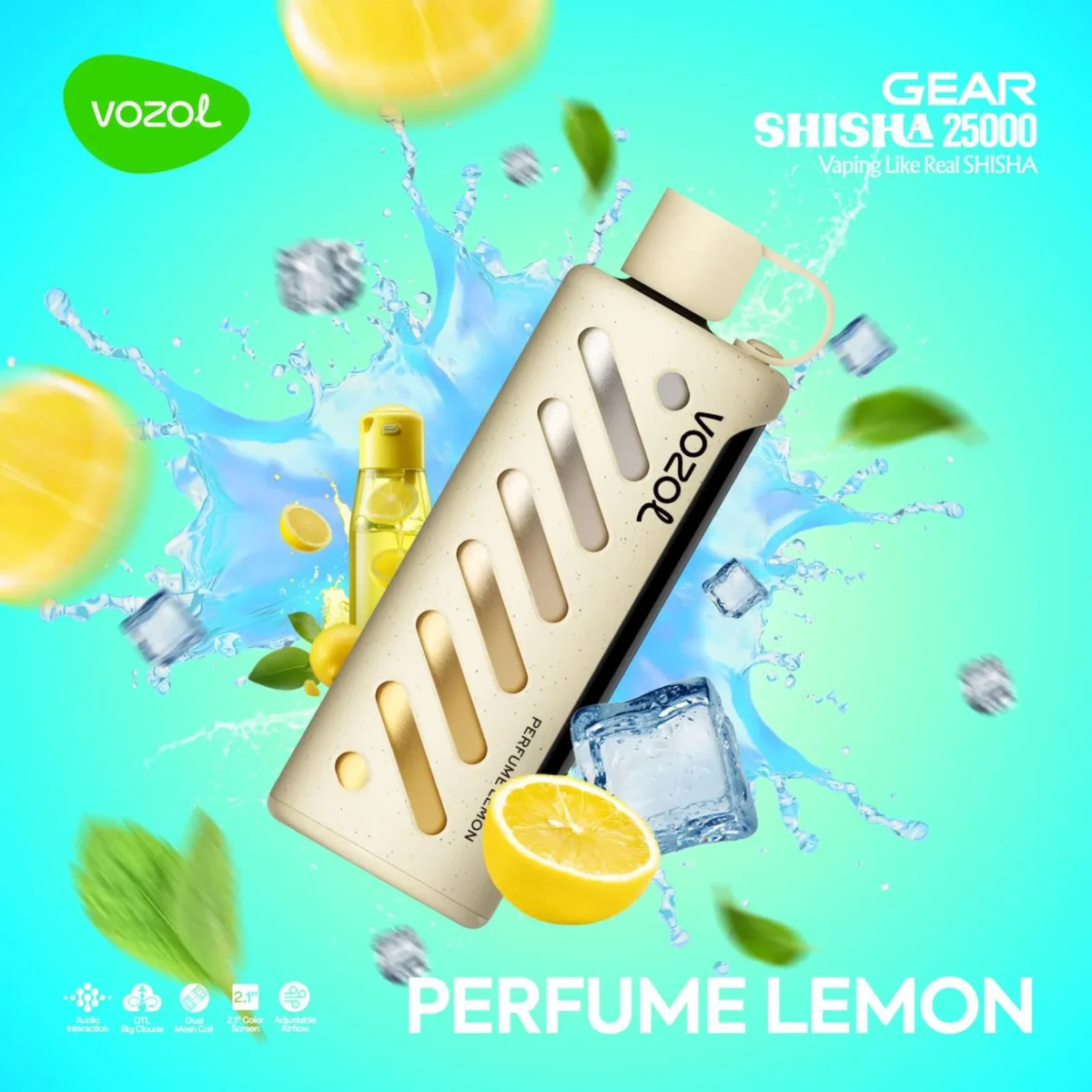 Perfume-Lemon Vozol Gear 25000 Perfume Lemon (Parfüm Limon)