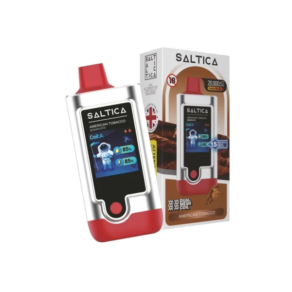 Saltica 20000 Puff American Tobacco (Amerikan Sigarası)