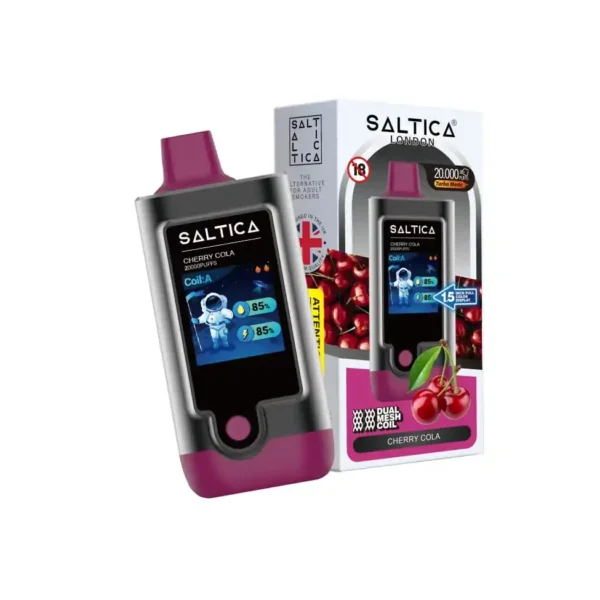 Saltica 20000 Puff Cherry Cola (Kiraz Kola)