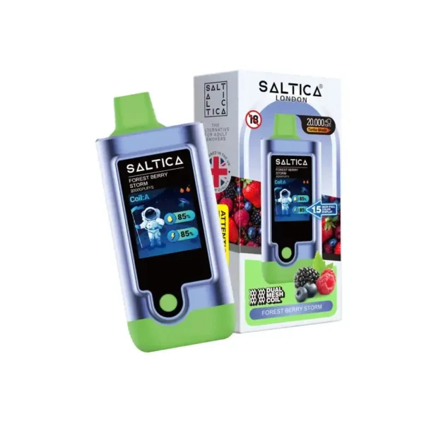 Saltica 20000 Puff Forest Berry Storm (Yaban Mersini Ahududu Böğürtlen)