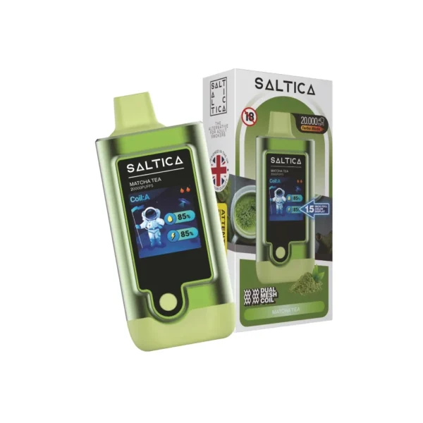 Saltica 20000 Puff Matcha Tea (Matcha)