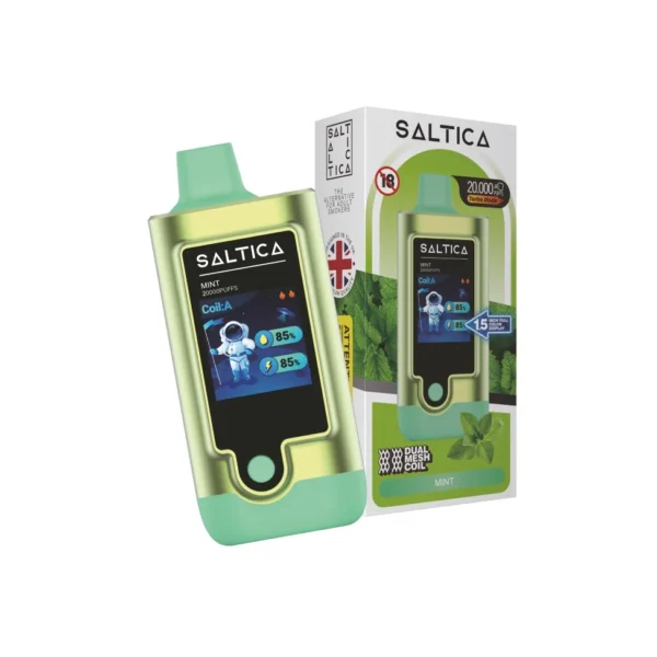 Saltica 20000 Puff Mint (nane)