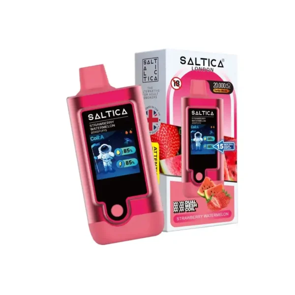 Saltica 20000 Puff Strawberry Watermelon (Çilek Karpuz)