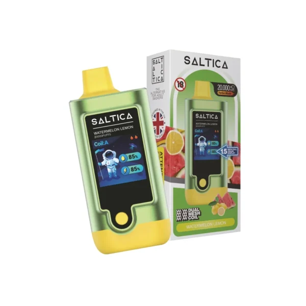 Saltica 20000 Puff Watermelon Lemon (Karpuz Limon)
