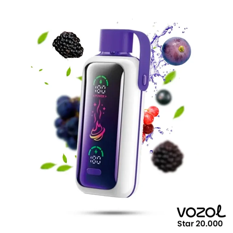 Vozol Star 20000 Mixed Berries (Çilek Yaban Mersini Kiraz Üzüm)