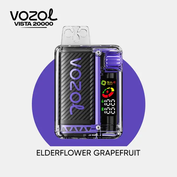 Vozol Vista 20000 Elderflower Grapefruit (Mürver Çiçeği Greyfurt)