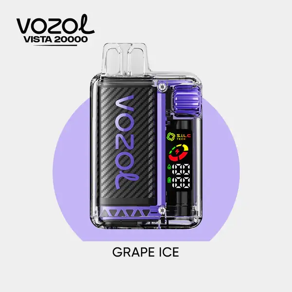 Vozol Vista 20000 Grape İce (Üzüm Buz)