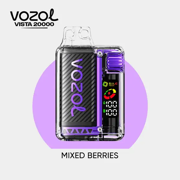 Vozol Vista 20000 Mixed Berries (Böğürtlen Ahududu Yaban Mersini)