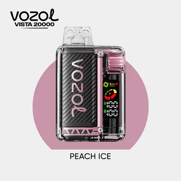 Vozol Vista 20000 Peach İce (Şeftali Buz)